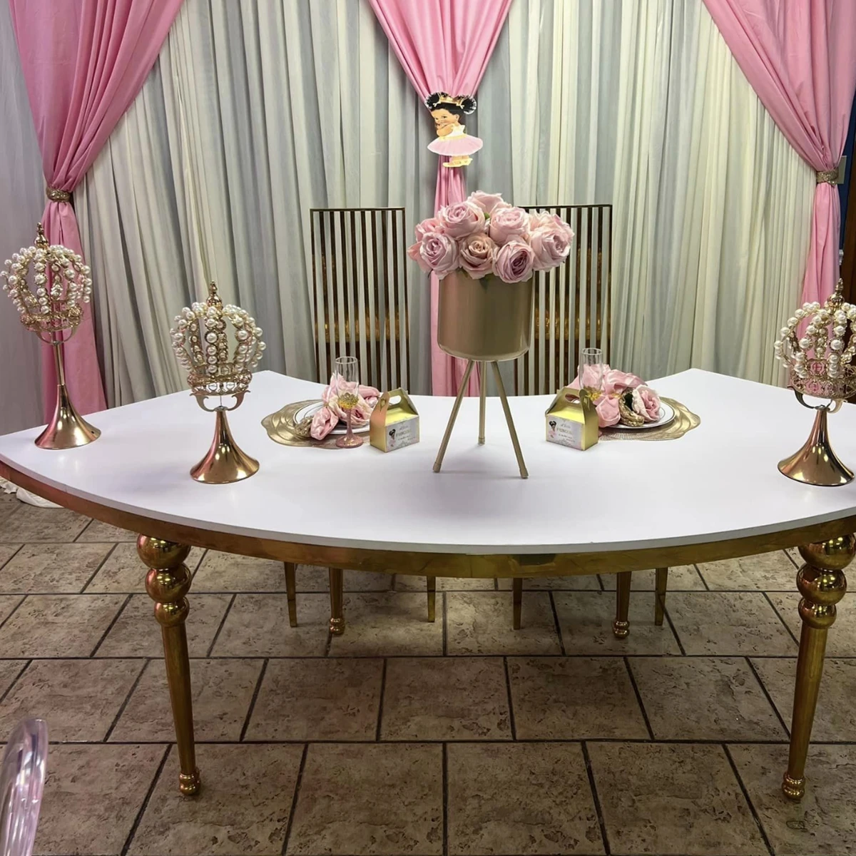 1pcs)chair or table)Wedding Supplies Cake Dessert Table, LOVE table Wedding backdrop stage backgroup  Decoration 1180