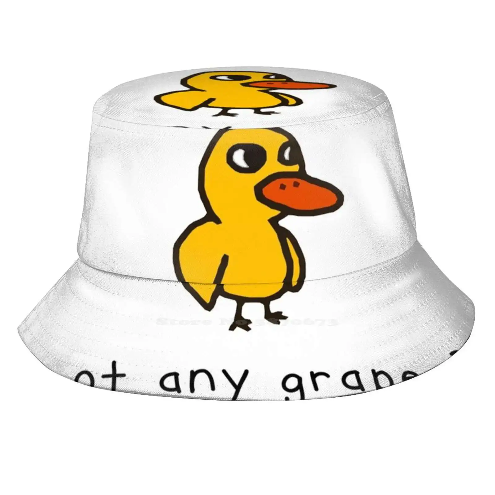 Got Any Grapes ? Unisex Summer Outdoor Sunscreen Hat Cap Duck Song Got Any Grapes Bom Bom Bom Waddle Waddle Lemonade Duck