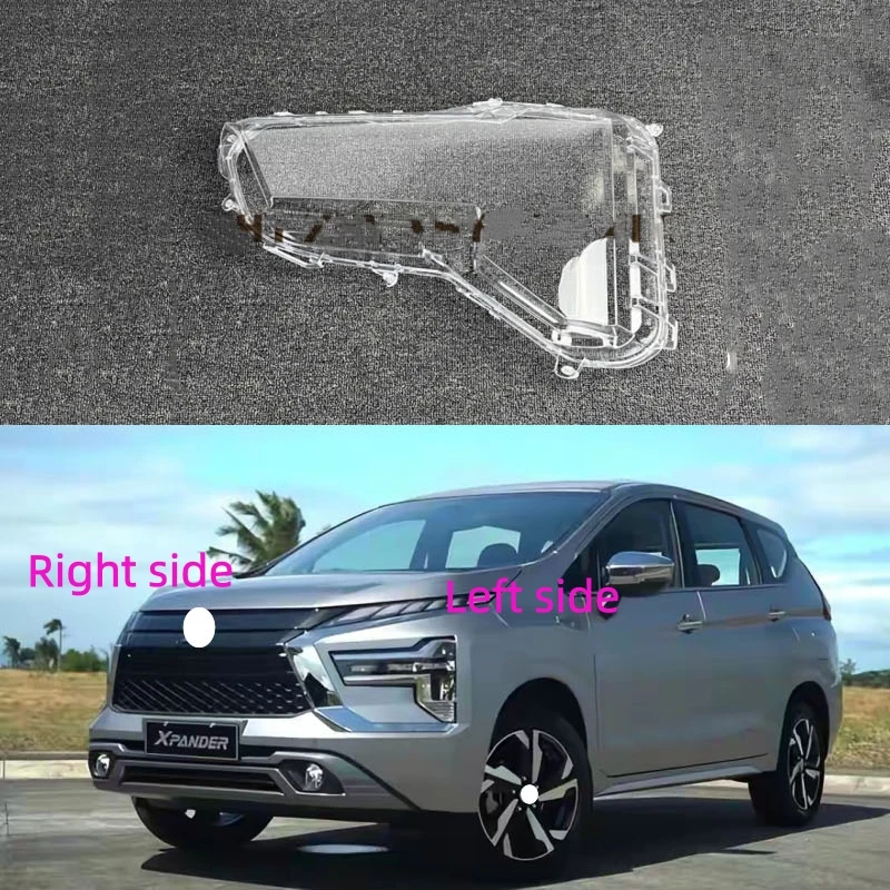

For Mitsubishi Xpander 2022 2023 2024 2025 Car Headlight Shell Headlamp Cover Replacement Lamp Shade Headlamp Lens Glass