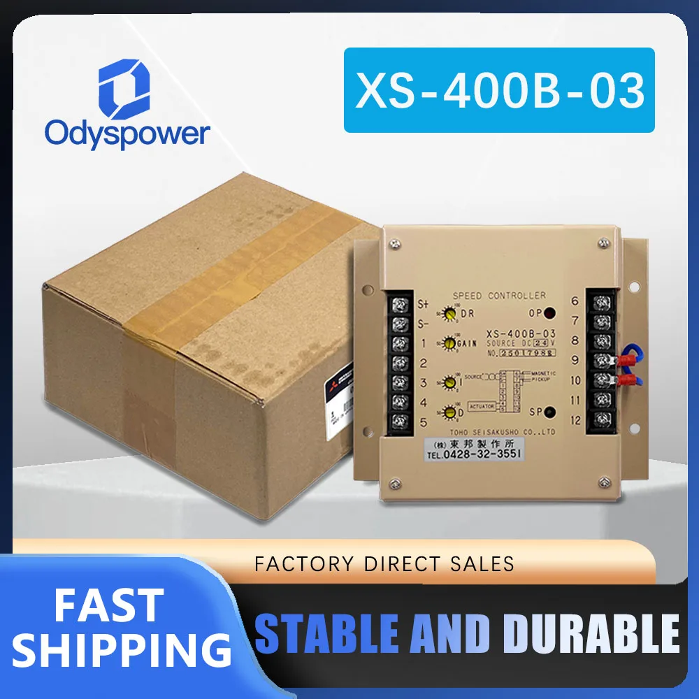 XS-400B-03 Japan Toho Diesel Generator Speed Controller and Speed Control Board XS-400B-08