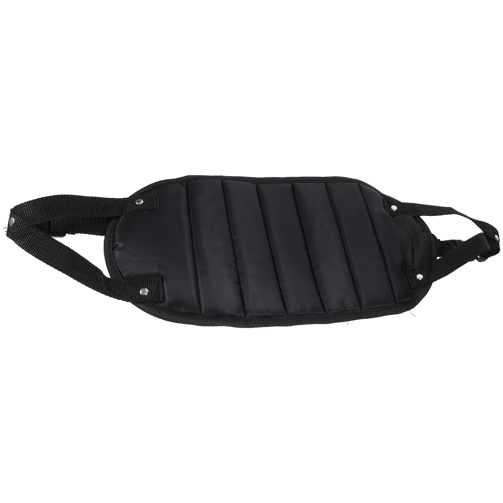 Portable Foot Sling Travel Foot Hammock Black Leg Lower Back Support Footrest for Office Airplane Flight Train Long-Distance