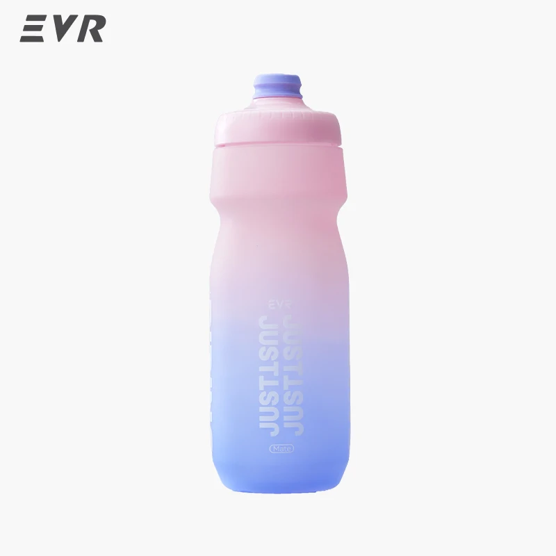 EVR 550ml/650ml Fietswaterfles Knijpbare Sportfles voor Racefietsen met Verloopkleur Design Fietsuitrusting