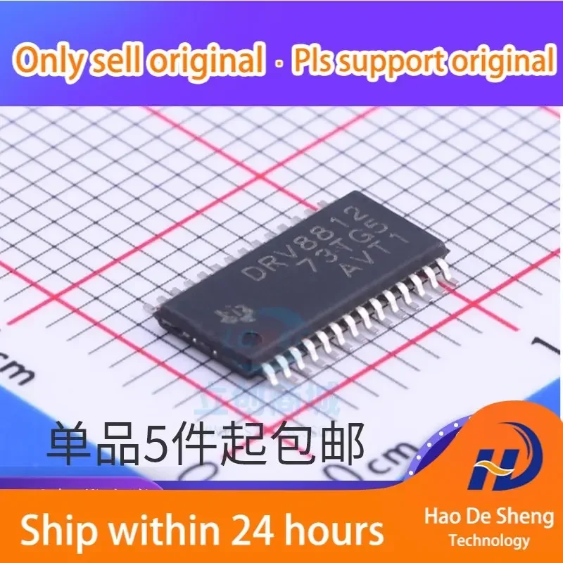 10PCS/LOT DRV8812PWPR HTSSOP-28 Bipolar Stepper Motor Driver IC New Original In Stock