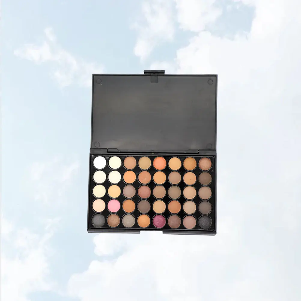

40 Colors Eye Shadow Palette Matte Smoky Eyes Makeup Pigmented Powder For All Skin Tones Beginners Multicolor