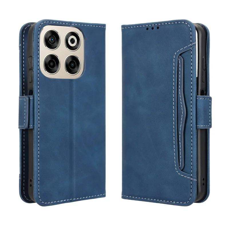 Separate type many Card Slot Wallet Cover For ZTE Blade V70 4G Flip Leather Shockproof Phone Case For ZTE Nubia V70 4G