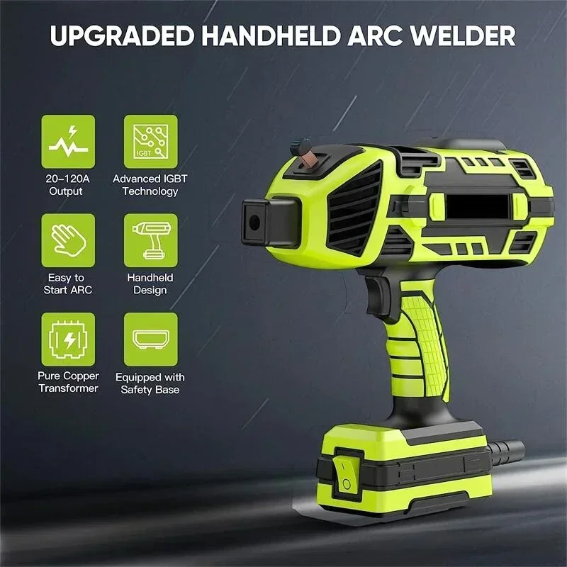 4600W Handheld Electric Welding Machine Arc Welder 110V/220V±15% Electric Welder Portable Integrated Spot Welding Machine Tools