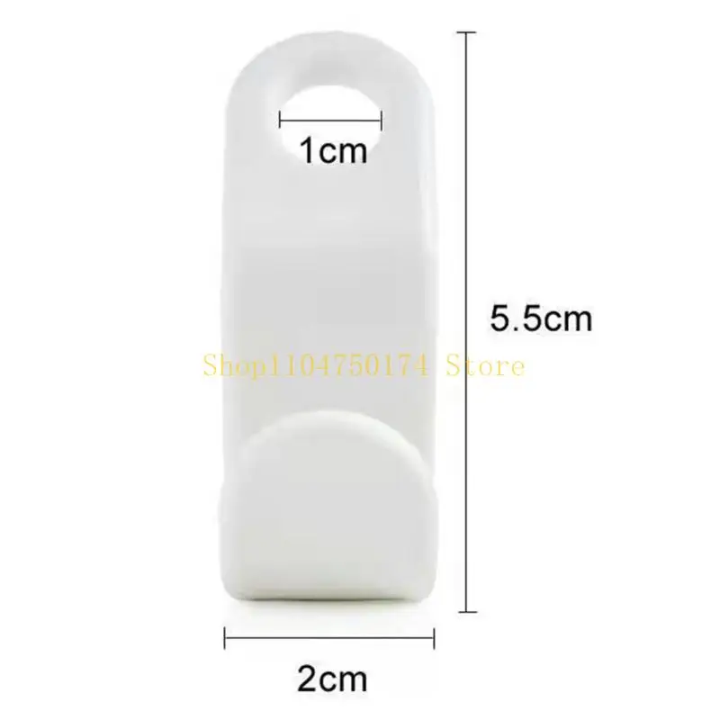 50 조각 행거 후크 플라스틱 매직 행거 후크 행거 공간 절약 최고 판매