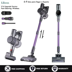 V14 Wireless Vacuum Cleaner 20kPa 250W Power 6 in 1 Vertical Cordless Vacuum Cleaner Handheld Sweeper Mopping Machine