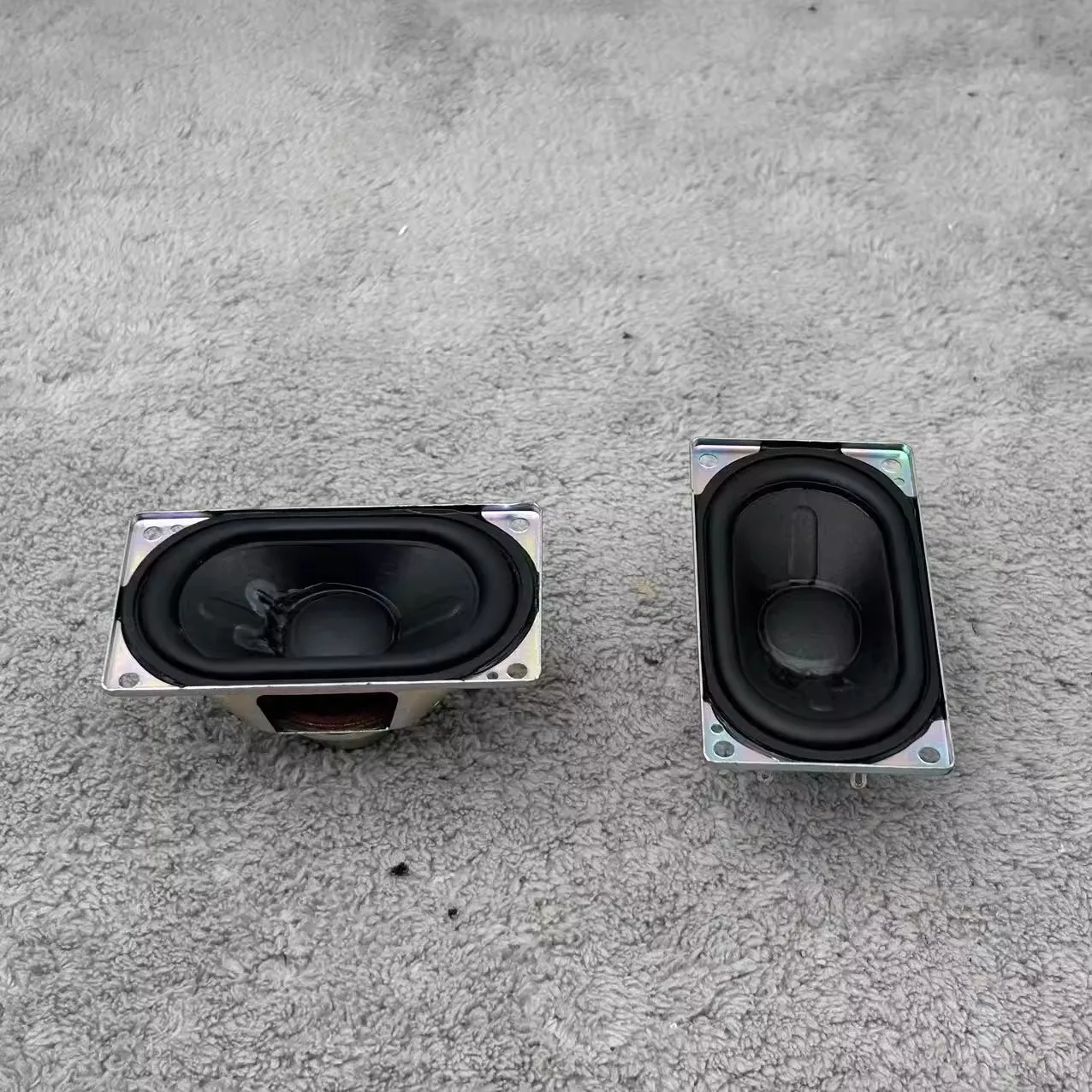 GHXAMP 80x45 мм прямоугольный полнодиапазонный динамик с длительным эксклюзионным неодимовым овальным магнитом 80x44 мм, 2 шт.