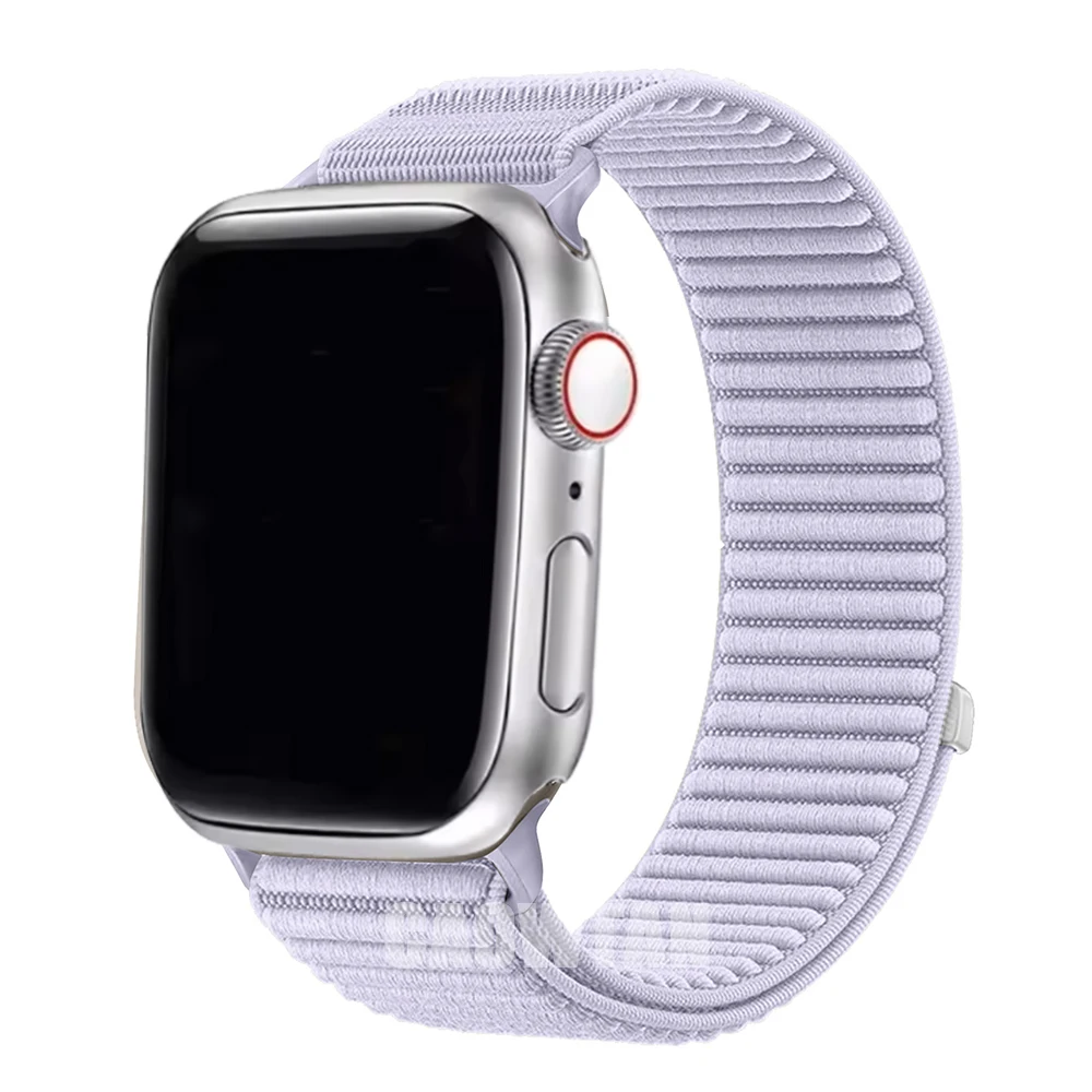 Für Apple Watch Band 10 42 mm 46 mm Ultra 49 mm Nylon-Sportarmband für iWatch 9 8 7 6 SE 5 4 41 mm 45 mm 44 mm 40 mm Correa-Armband