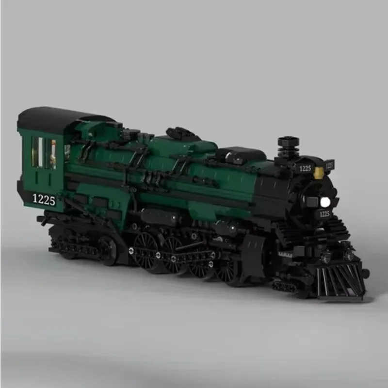 

Moc Building Bricks Steam Locomotive and Coal Train Model Technology Modular Blocks Gift Christmas Car Toy DIY Sets Assembly