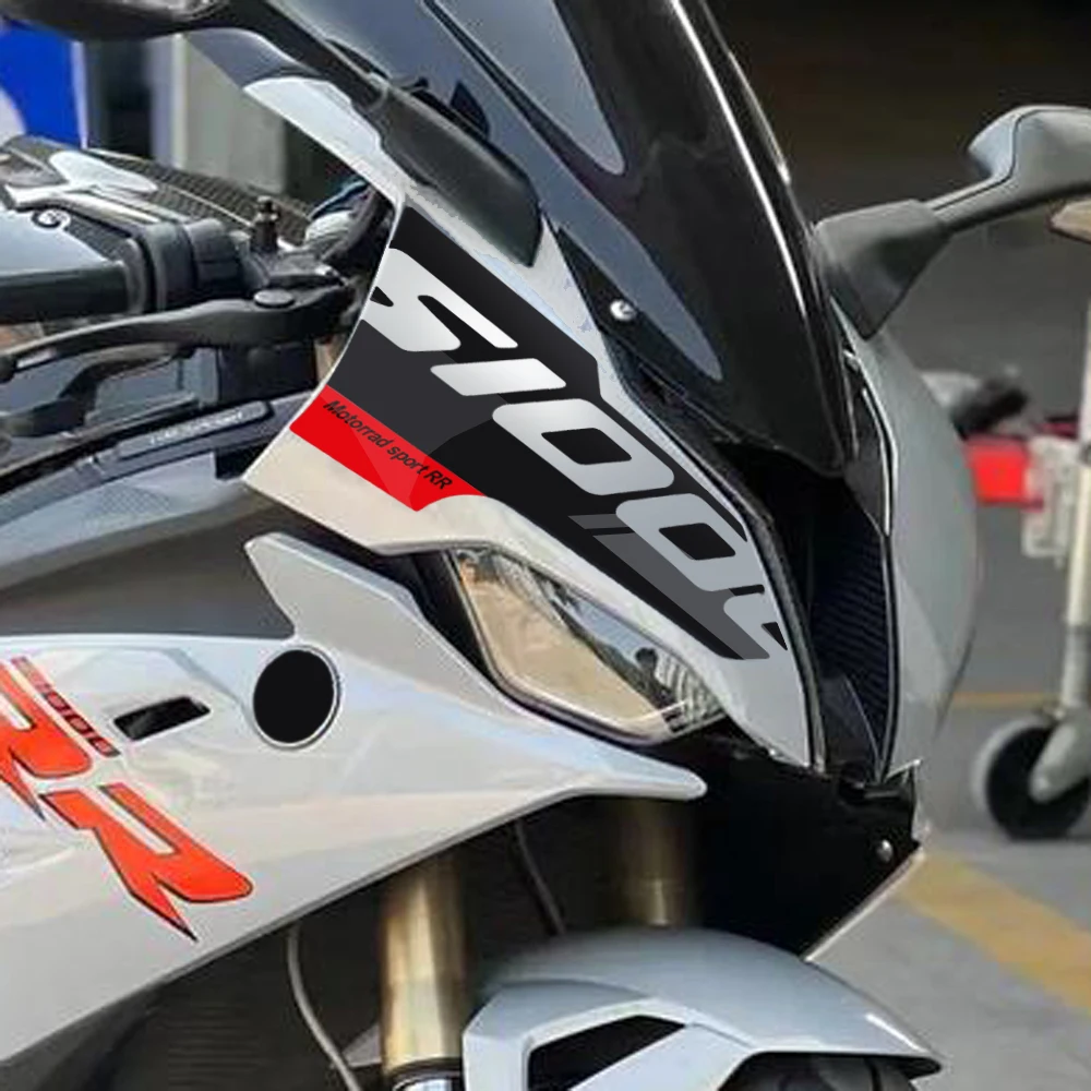 Motorcycle PVC Head Fairing Sticker for BMW Motorrad S1000RR 2019-2024