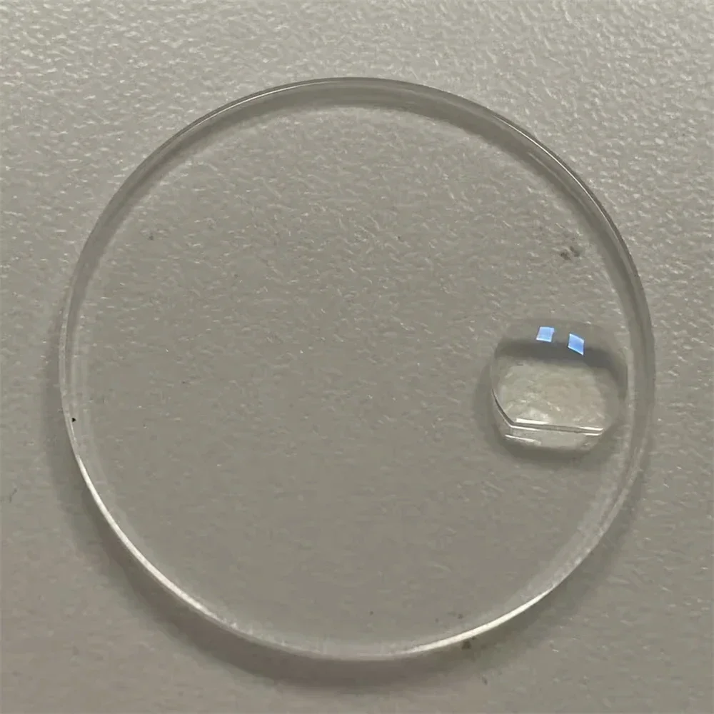 استبدال ساعة مرآة الياقوت الزجاج الرجال ساعة كريستال إصلاح أجزاء شقة/المكبر ساعة الزجاج قطر 30.5 مللي متر سميكة 2.5 مللي متر