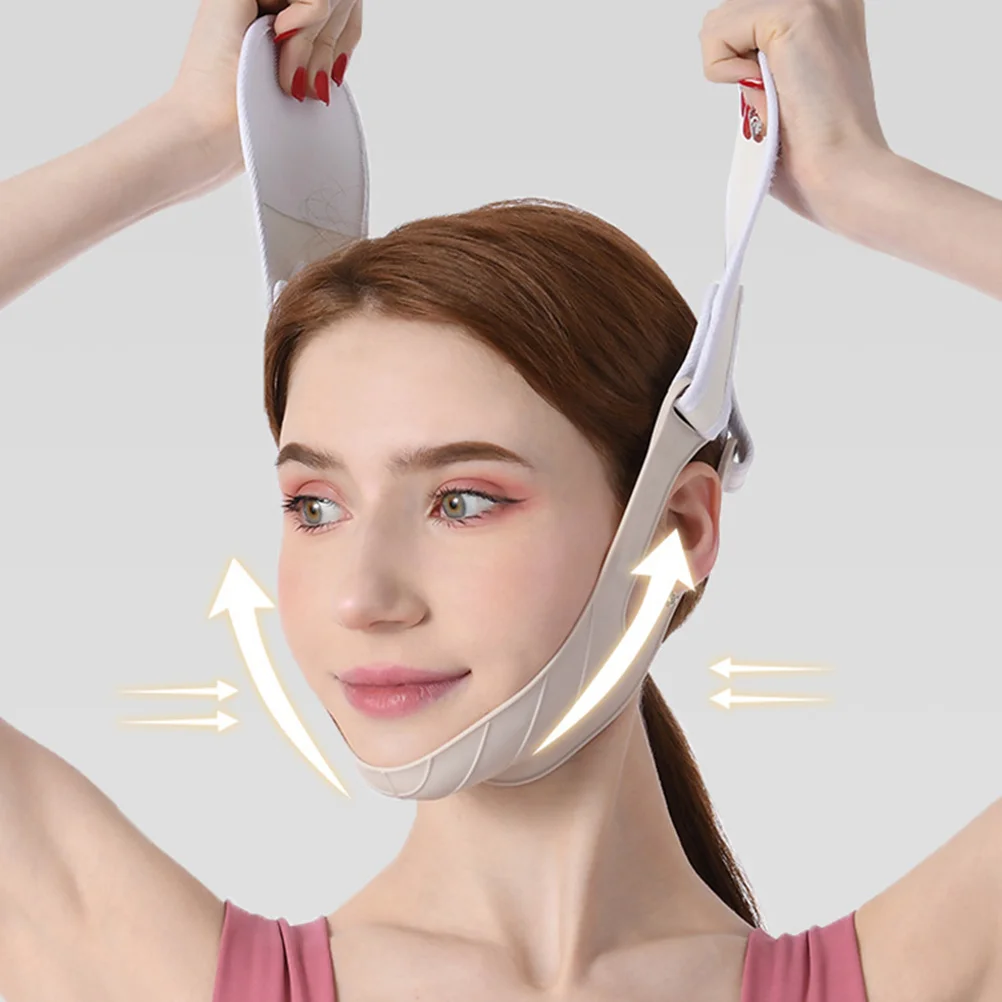 1 قطعة المهنية الخامس الوجه الفرقة الذقن رفع حزام ثبات محسن كفاف لتقليل الذقن المزدوجة والجلد #5