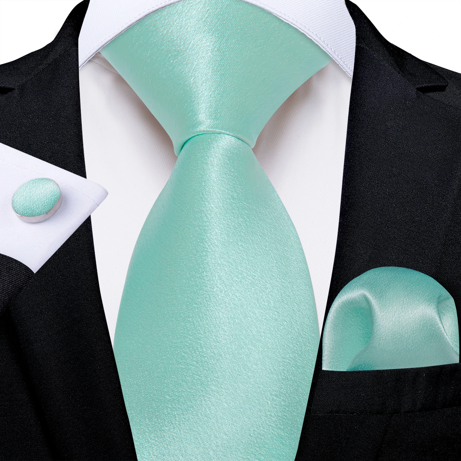 كامبريدج العلاقات الخضراء للرجال مخطط بيزلي الأزهار حفل زفاف ربطة العنق الرسمية منديل أزرار أكمام هدية دروبشيب