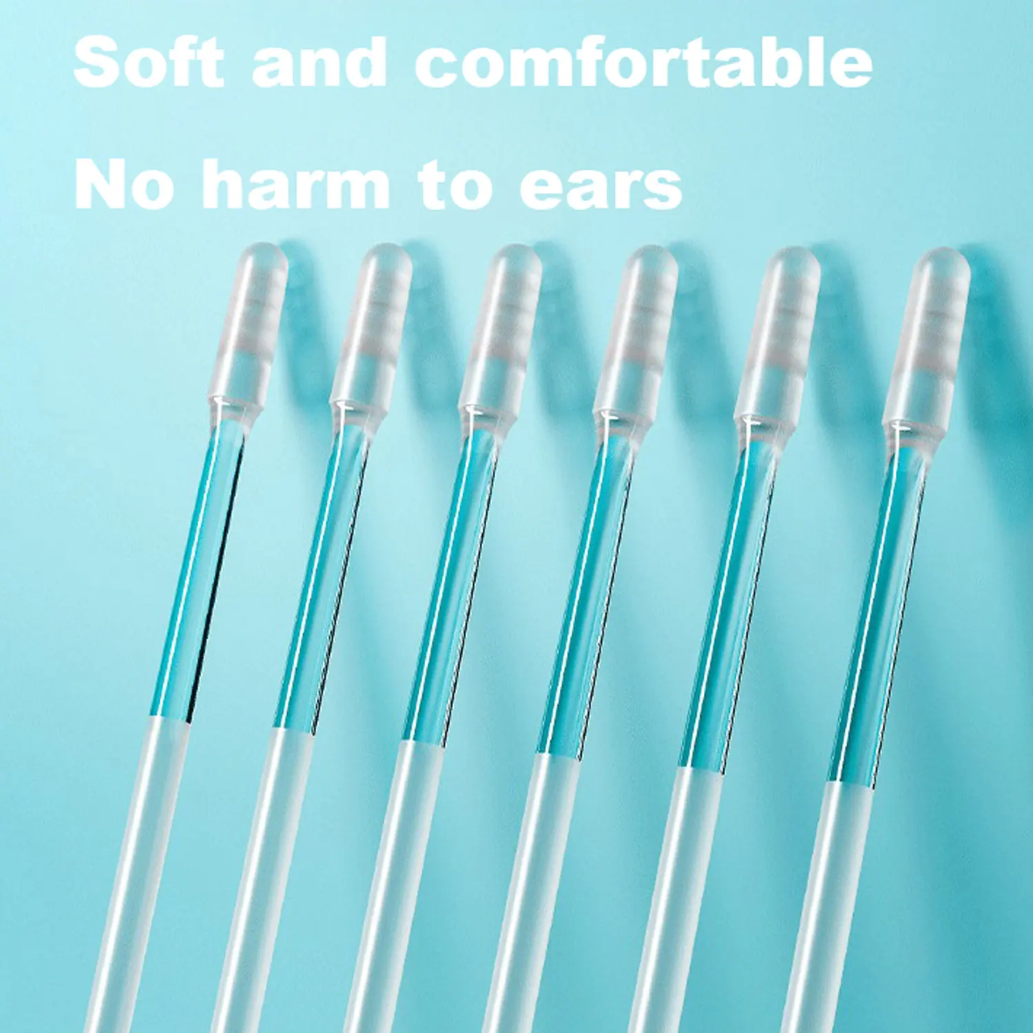 24 قطعة سيليكون الأذن الشمع مزيل آمن لزجة خلال أذني للأطفال البالغين قابلة لإعادة الاستخدام الأذن نظافة لاصق Earpick مسحات أدوات المتاح #4