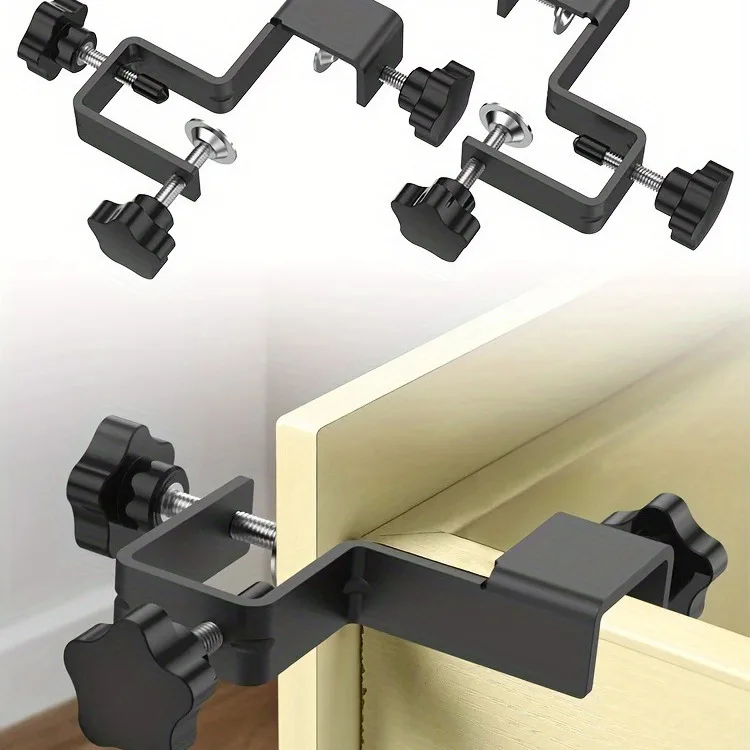 2Pcs Drawer Front Installation Clip Precise Installation Clip Woodworking Home Improvement Tools for Cabinet Drawer Installation