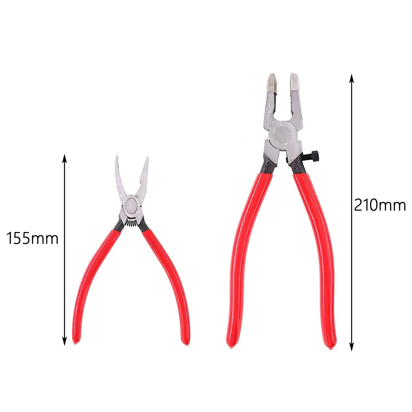 Glass Cutting Tools Professional Oil Dropper Glass Cutter Tool Kit Running Pliers for Fused Glass Mirror Stained Glass Breaking