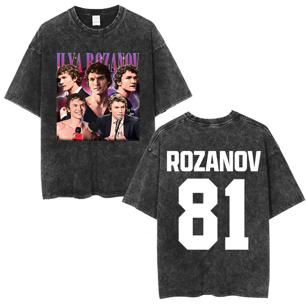 Camiseta Y2k para Hombre, Ropa Nueva, Camisetas y Tops, Camiseta Masculina, Camisetas Heated Rivalry Ilya Rozanov 81 Boston Raiders, Ropa Hombre