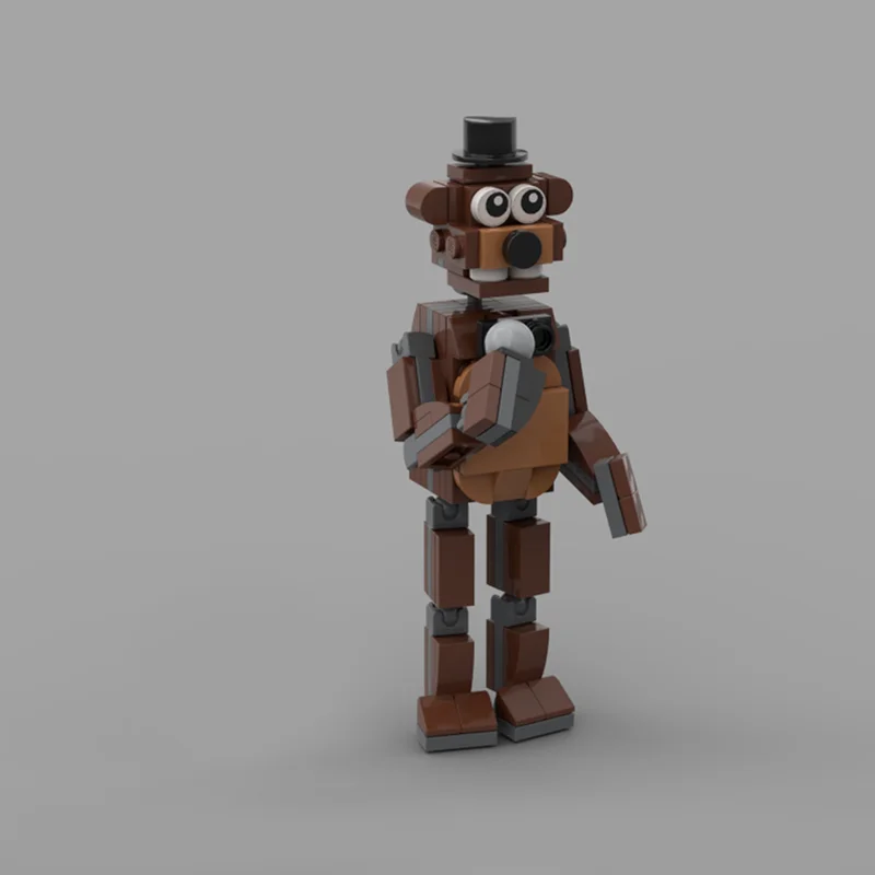 105pcs MOC Freddyes Fazbear FNFer 2014 빌딩 블록 어린이 크리스마스 장난감 선물 어린이 어린이 크리스마스 장난감 선물