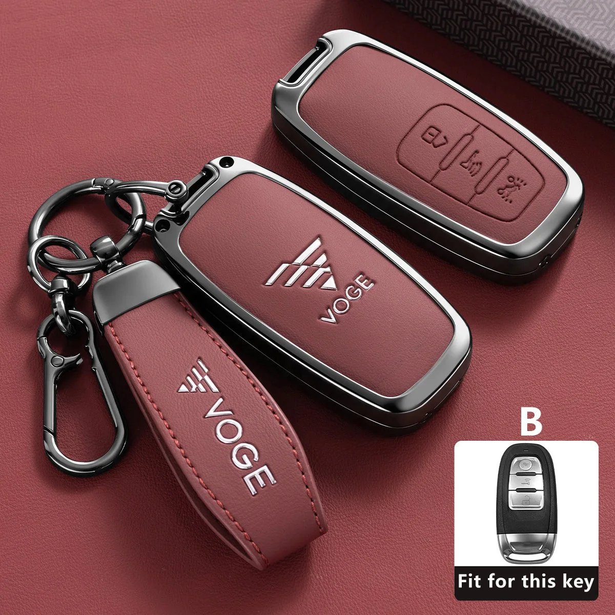 Funda para llave de motocicleta para VOGE SR1 ADV 125 SR3 SR250GT Sfida SR16, accesorios, llavero, cubierta de control remoto, carcasa, soporte de anillo, fob