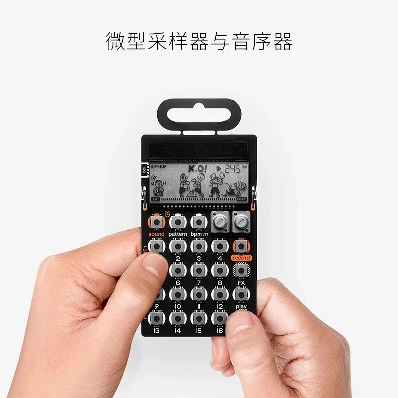 Pocket Synthesizer PO-3 Convenient Sampler Sequencer