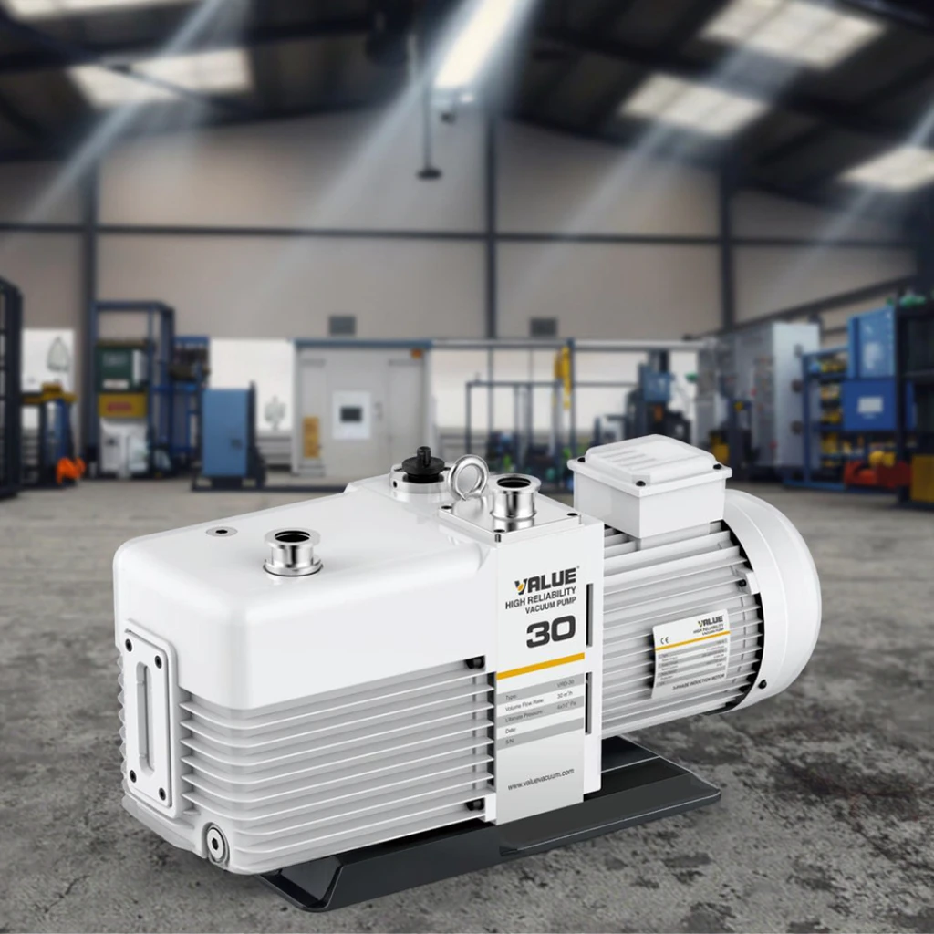 VRD-65 220V/380V Industrial Air Pump 65m3/h 38CFM Two-Stage Sliding Rotary Vane Vacuum Pump With 2kw Power