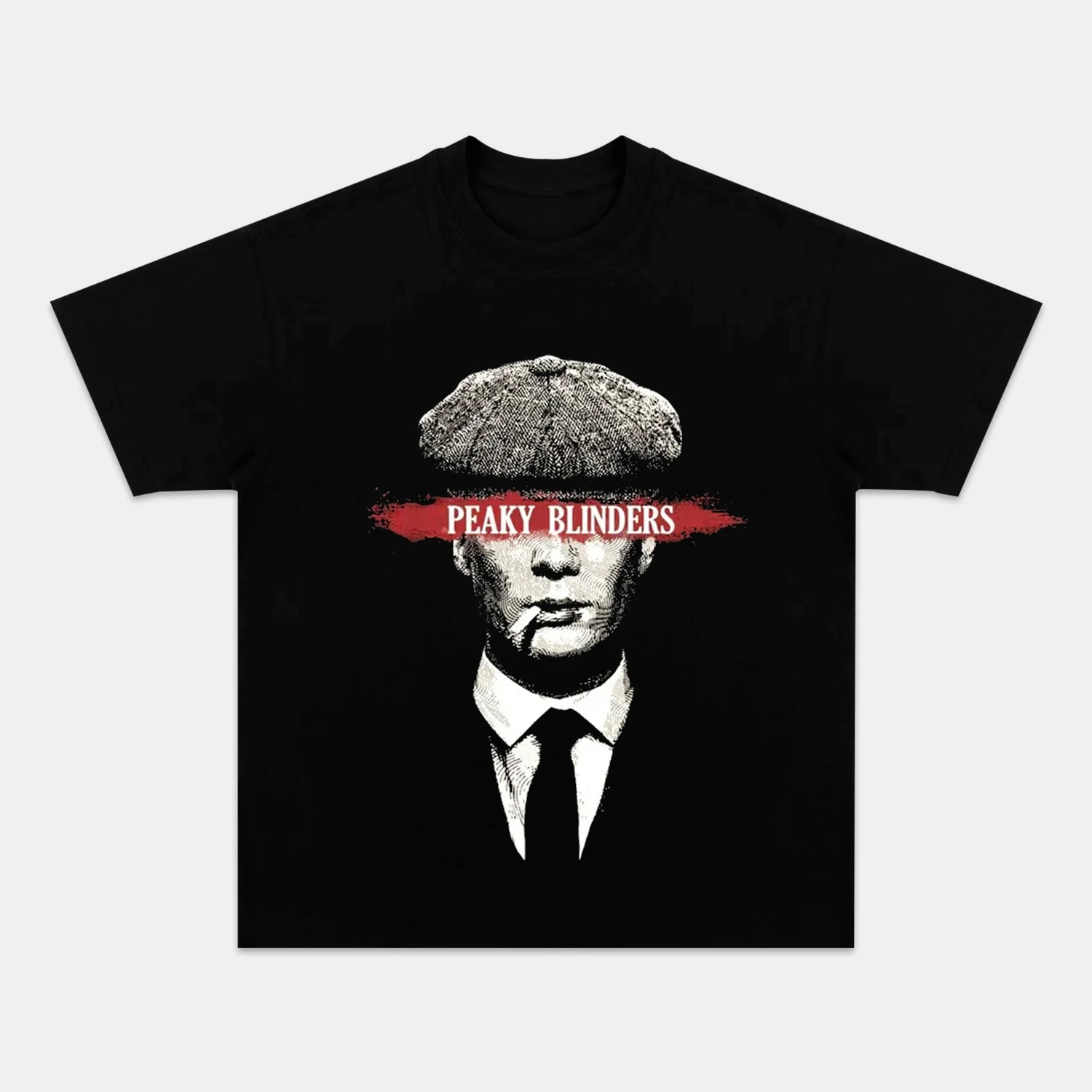 Camiseta gráfica Peaky Blinders Tommy Shelby para hombre y mujer, camiseta informal de algodón de la serie de televisión cult, ropa de calle de manga corta para fanáticos