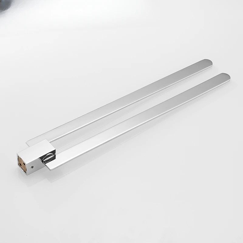 Copper towel rack, light luxury wind, toilet rotating activity, towel rod, three-bar toilet pendant, bath towel rack