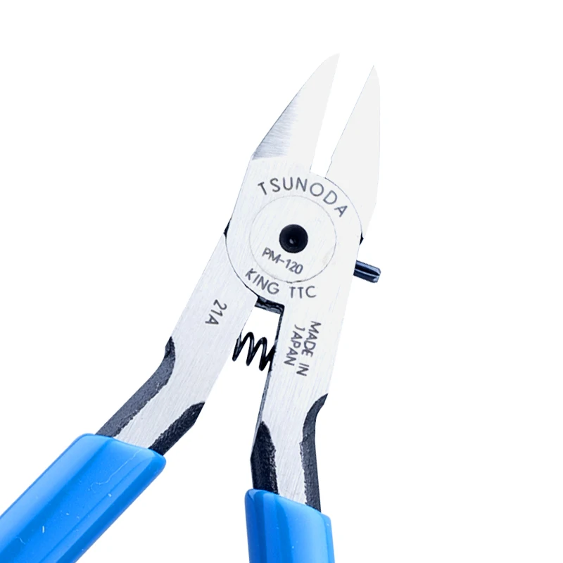 Made in Japan Tsunoda Micro Diagonal Cutting Pliers MN/MEN/MNH/PM-120/115/125 Precision Electronic Foot Cutting Pliers