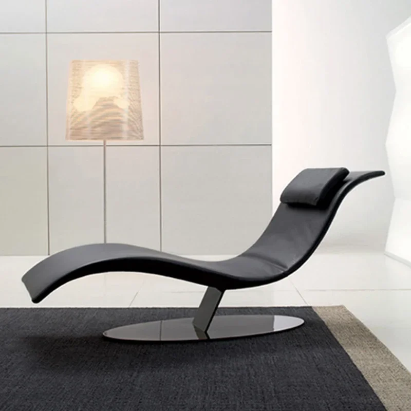 Italian-Style Light Luxury Special-Shaped Flying Bird Chair Arc Creative S-Shaped Single Artistic Modeling Leisure Recliner