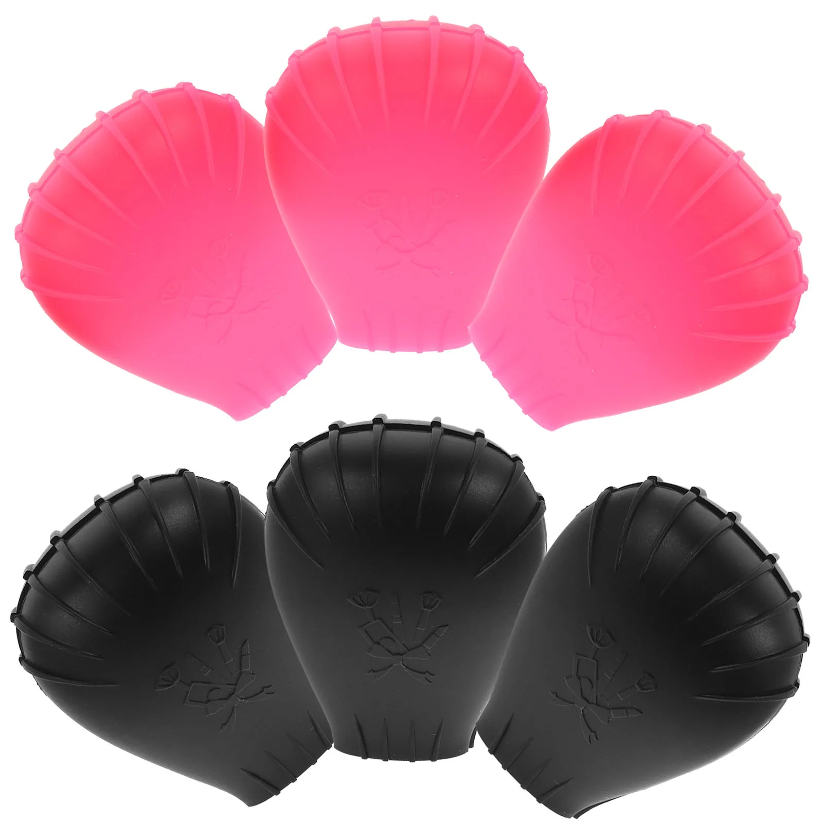 6 قطع من أغطية فرش المكياج من السيليكون، أكمام واقية لفرشاة السفر، منظم تخزين المكياج، قابل لإعادة الاستخدام