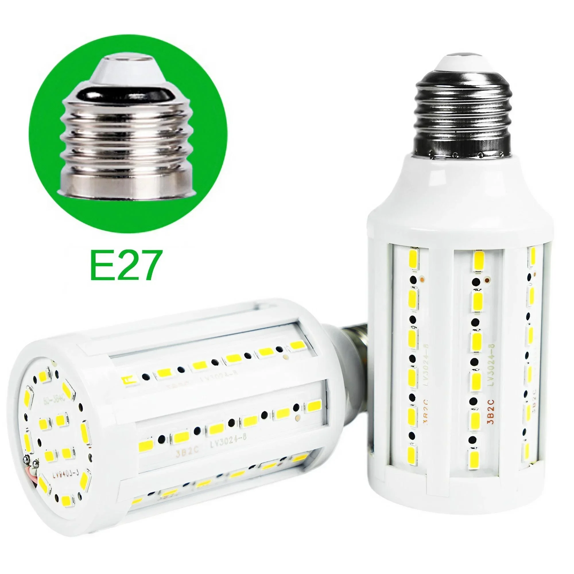 High-Brightness E27 SMD LED Corn Bulb 360-degree Illumination Long Lifespan Energy-saving Environmentally Friendly