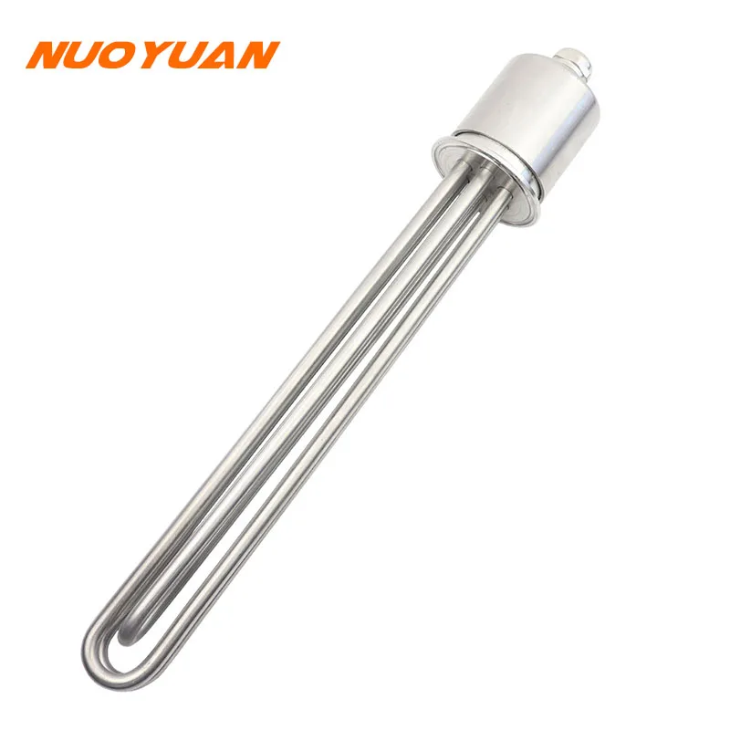 

3 Phase 2 Tri Clamp Heating Element (OD64) 380V 12KW Stainless Steel Electric Water Heater Brewing Heating Element