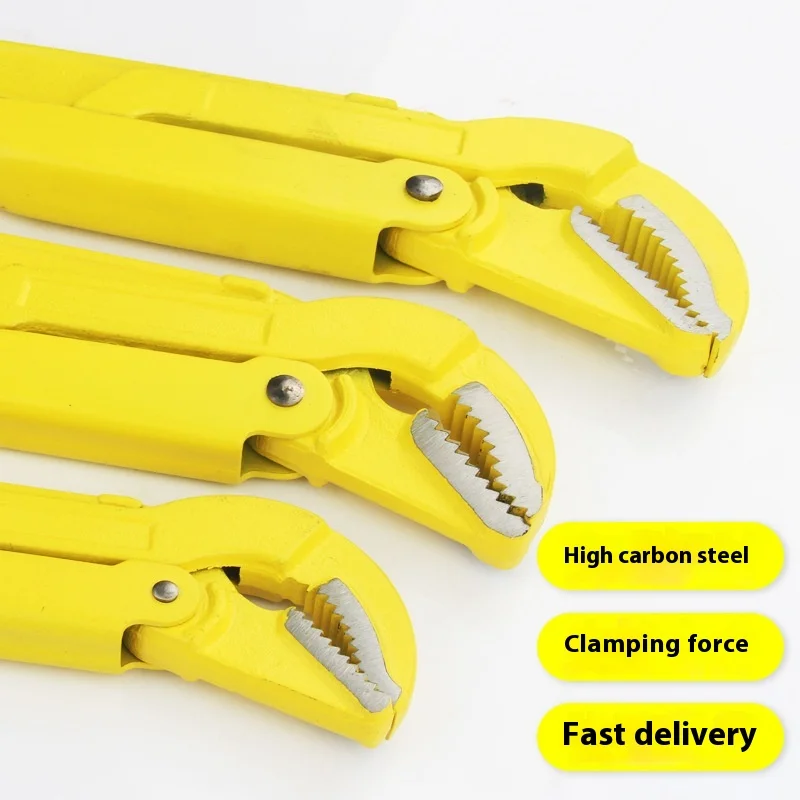 

1-Inch 1.5-Inch 2-Inch Multifunctional Quick Water Heating Pipe Clamping Tool 45 Degree Eagle Beak Pipe Pliers