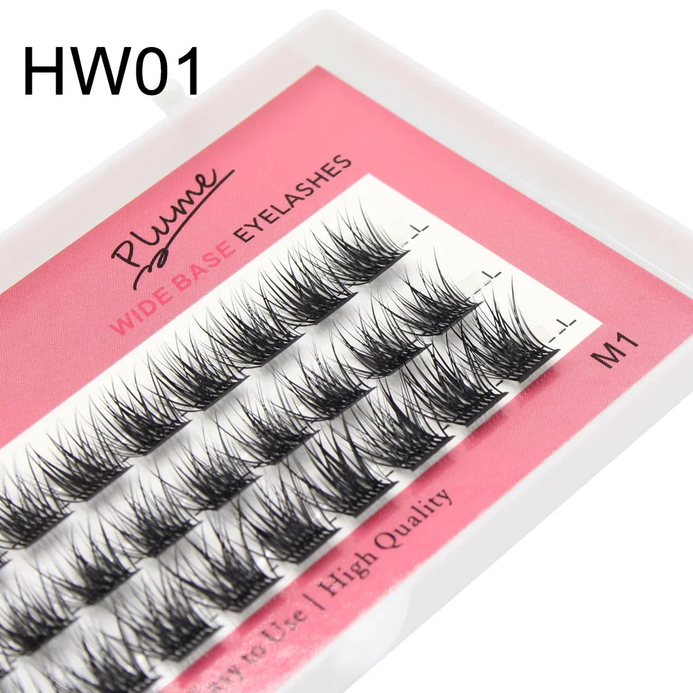 High quality 36 sections natural style eyelashes Segmented False Extension Eyelash Soft and Natural Easy to Operate DIY