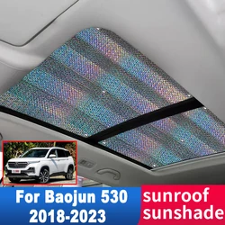 for Baojun 530 Chevrolet Captiva 2018-2023 2022 2021 Auto Sunroof Sunshade Roof Sunscreen Heat Insulation Cover Car Windscreen