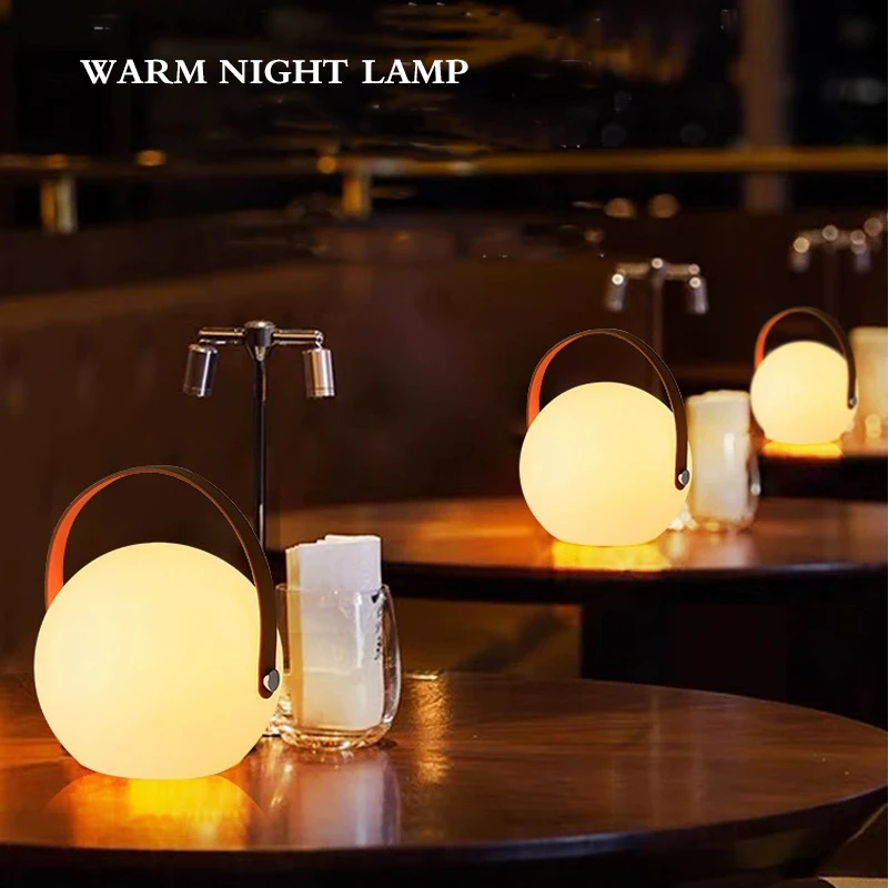 Cmoonfall Luz Usb Luces Led قابلة للشحن عمر البطارية الطويل في الهواء الطلق مطعم الجدول مصباح التخييم معلقة أضواء ليلية لطيف هدية