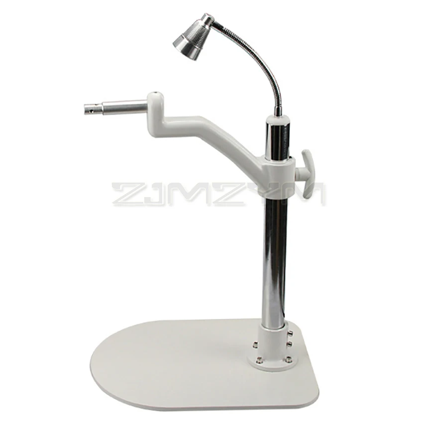 Simple Ophthalmic Phoropter Arm Bracket Table Stand with Top Lamp Vision Tester Support Desktop Use Lifting Stand with Light