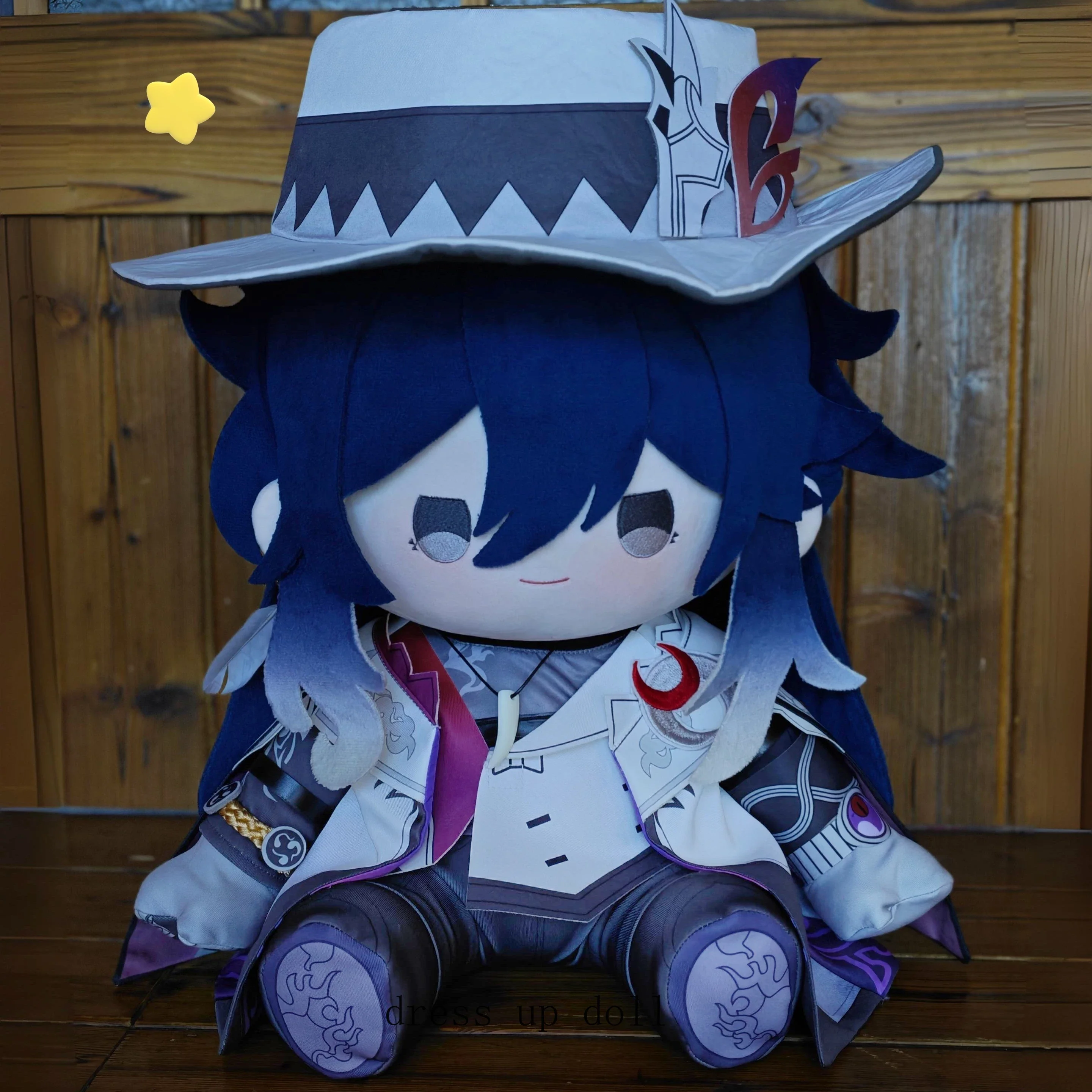 40cm Honkai：Star Rail La Mancha Cartoon Sitting Doll Game Cosplay Dress Up Anime Cotton Figure Model Hug Pillow Birthday Gift
