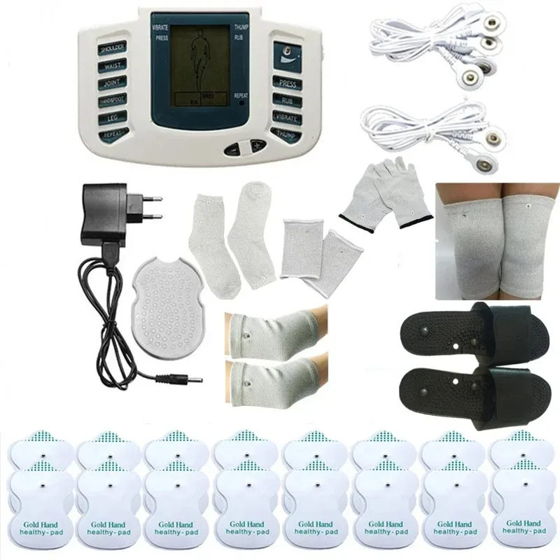 

Электрический стимулятор мышц EMS физиотерапия импульсный драга меридианы массажер для ног, шеи, поясничного отдела позвоночника, массажное оборудование