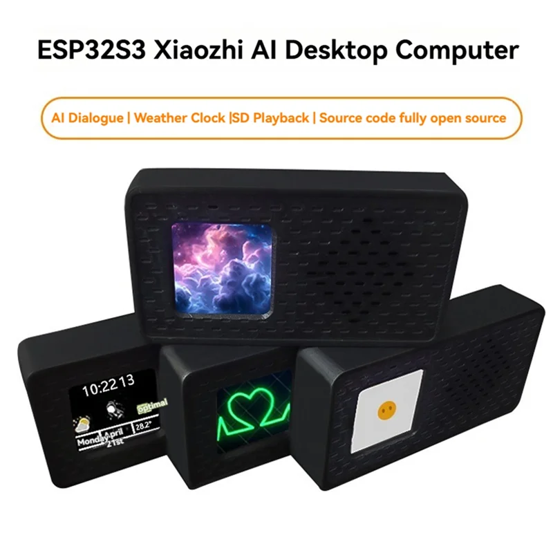 【B74A】Wifi Enabled Desktop Weather Station 1.3Inch LCD Display For Deepseek Xiaozhi AI Voice Chat Robot ESP32-S3 Development Boa