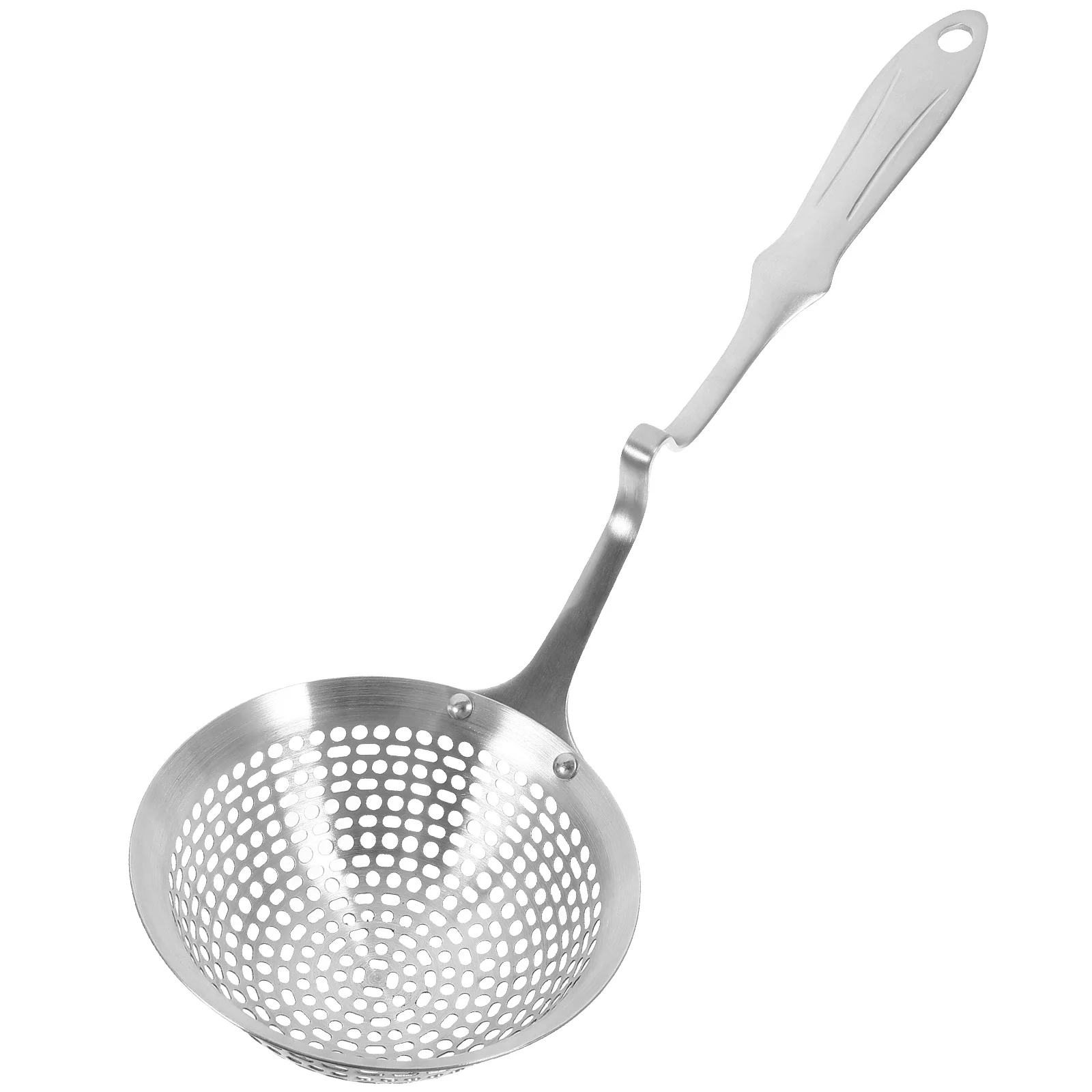 

Stainless Steel Slotted Spoon Fine Mesh Skimmer For Hot Pot Kitchen Cooking Home Restaurant Use Straining Colander