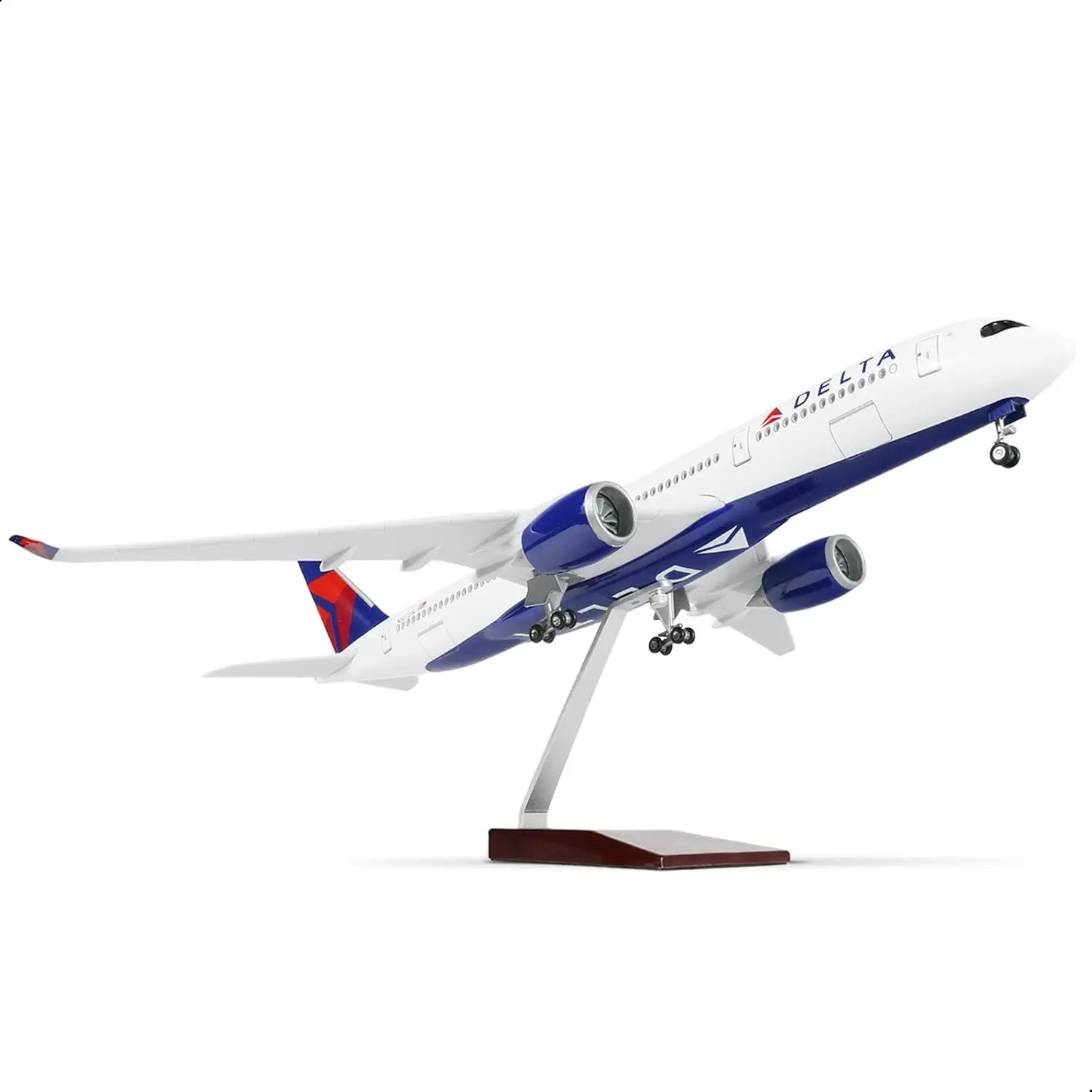 

A350 Delta Airline Model Scale 47CM Airplane diecast boys toys with Wheel Landing Gear Miniature Plane for Collectible Souvenir