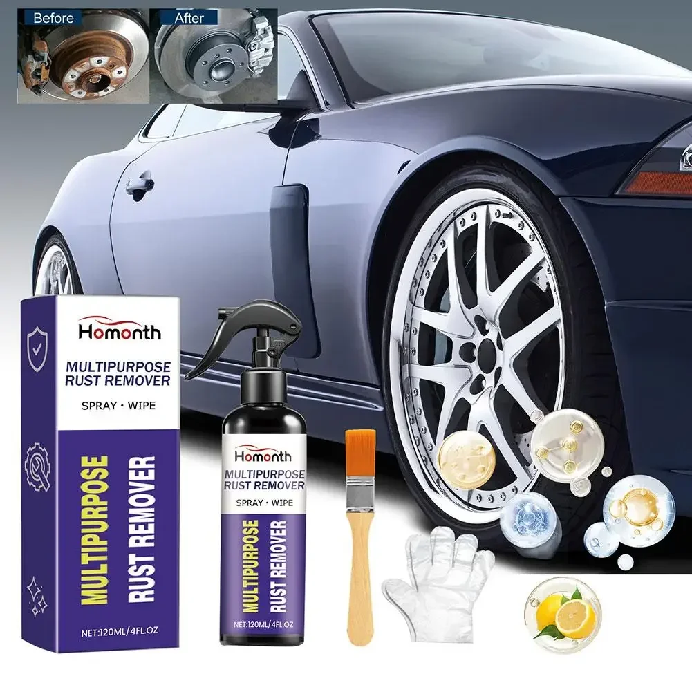 Car Multi-functional Rust Remover Metal Surfaces Rust Accessories Stains Oil Remove,lubricate Auto Dirt Mechanical,clean An C0D4