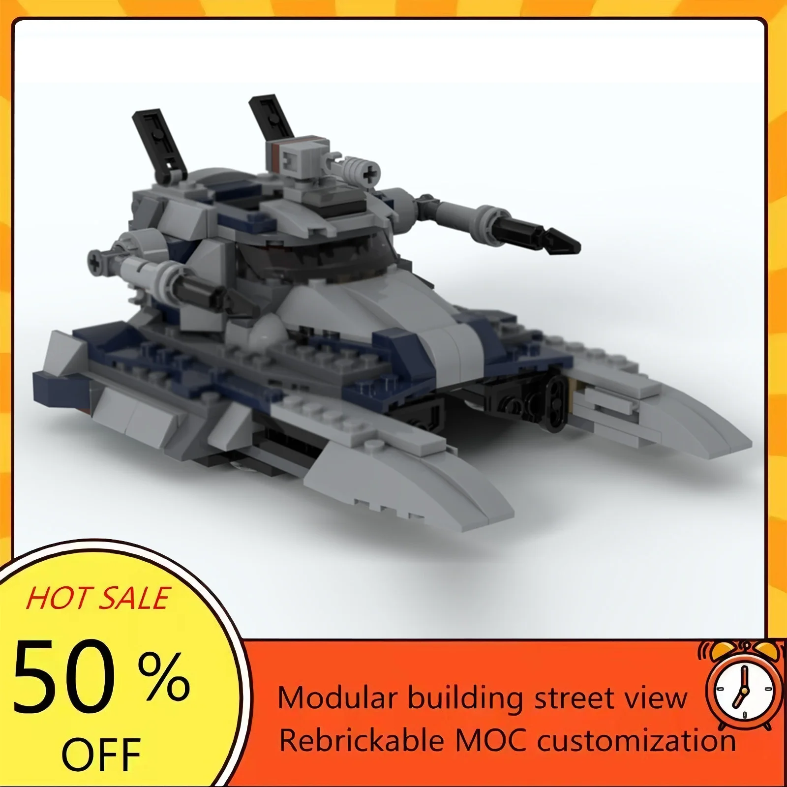 

Набор для сборки космического корабля из 613 деталей, популярная модель по мотивам фильма «Звездные войны», модульные строительные блоки, технологичный подарок, игрушка для детей, для сборки в праздники