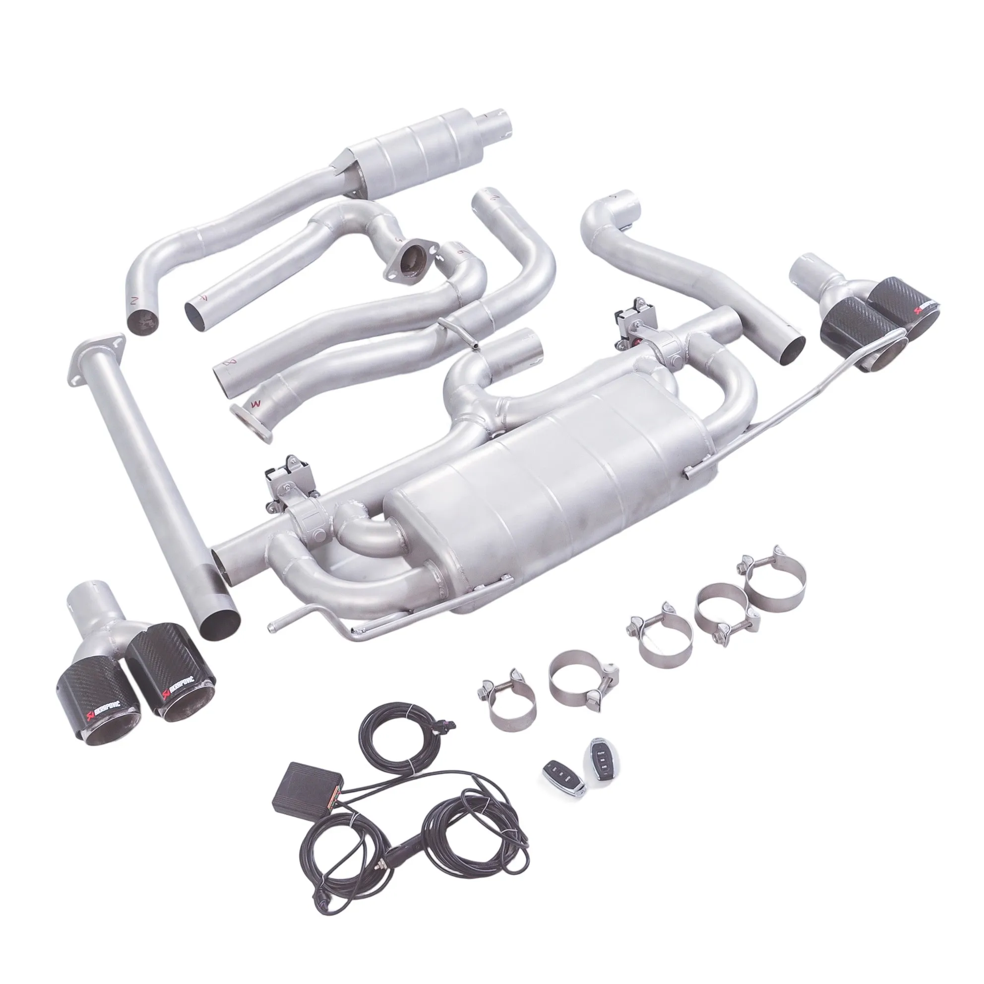 [L]The Valve Muffler Exhaust System Is Compatible with the Cat-Back Exhaust System of the 2021 MG 5 1.5L Sports Model