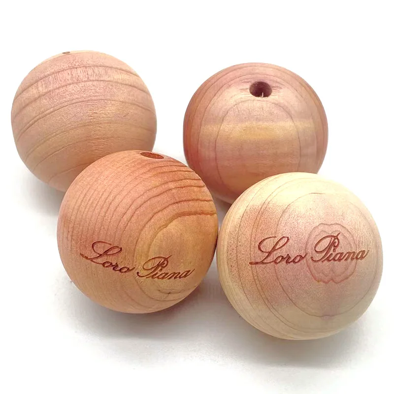 Personalized Natural Wooden Beads, DIY Round Beads, Wooden Beads For Jewelry Making Bracelet Necklace Handmade Accessories