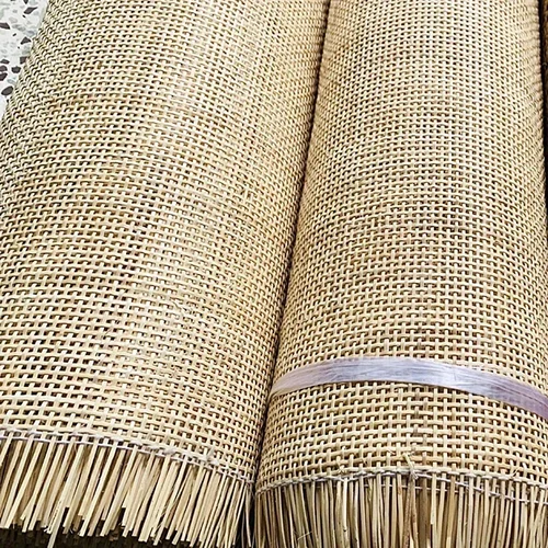 Rollo de correas de caña indonesia de ratán Natural, Material para decoración de muebles, estera tejida de celosía hueca, reparación de gabinetes y sillas