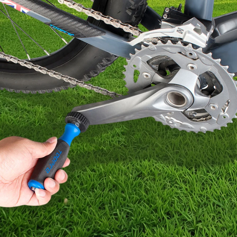 دراجة الظاهري دواسة وجع التناظرية كرنك Derailleur ضبط أداة خيوط أداة إصلاح أداة صيانة الدراجة لدراجة الطريق الجبلية #3